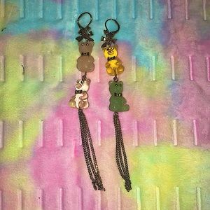 Betsey Johnson Candyland Gummy Bear Earrings